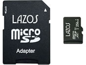 Lazos/microSDXC[J[h 256GB/L-B256MSD10-U3