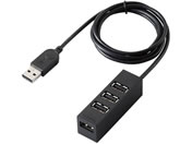 エレコム 機能主義USBハブ 長ケーブル4ポート U2H-TZ427BBK
