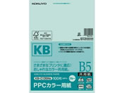 G)コクヨ/PPCカラー用紙 B5 ブルー 100枚入/KB-C135NB