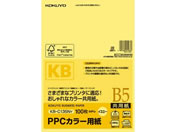 G)コクヨ/PPCカラー用紙 B5 イエロー 100枚入/KB-C135NY