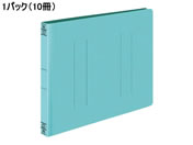 G)コクヨ/フラットファイルW(厚とじ) A4ヨコ とじ厚25mm 青 10冊