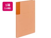 G)コクヨ/ソフトカラーファイル A4タテ とじ厚15mm オレンジ 10冊/フ-1-4