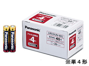 パナソニック アルカリ乾電池 単4×40本パック LR03XJN 40S