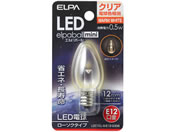 朝日電器/LED球ローソク形 E12クリア電球/LDC1CL-G-E12-G306