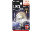 朝日電器/LED電球G30形 E12クリア電球/LDG1CL-G-E12-G236
