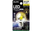 朝日電器 LED電球ミニボールG30 E17黄 LDG1CY-G-E17-G249