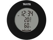 タニタ デジタル温湿度計 ブラック TT-585-BK