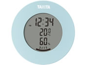 タニタ デジタル温湿度計 ライトブルー TT-585-BL