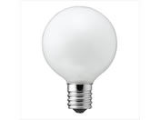 ヤザワ LED電球 低WG50ボール形 口金E17 電球色 ホワイト