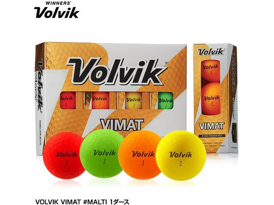Volvik ゴルフボール VOLVIK VIMAT #MALTI 1ダース