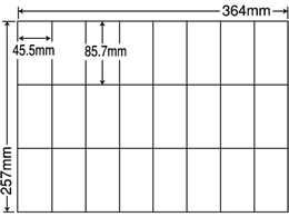 NANA ���x���V�[���i�i�R�s�[B4 24�� 500�V�[�g E24U