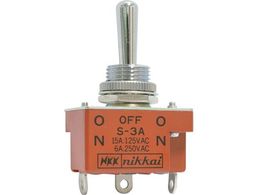 NKK�X�C�b�`�Y �g�O���X�C�b�` �͂񂾒[�q �P��ON-OFF-ON S-3A