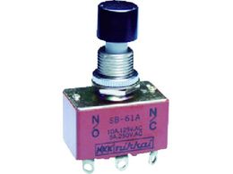 NKK�X�C�b�`�Y ���{�^���X�C�b�` �͂񂾒[�q 2��ON- ON SB-61A