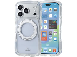 �G���R�� iPhone18 Pro Grippy �n�C�u���b�h�P�[�X �Ɍ� MAGKEEP �X�^���h �N���A �V���o�[ PM-A26CGRSTKTSV