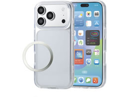 �G���R�� iPhone18 Pro �n�C�u���b�h�P�[�X �N���A PM-A26CHVCKCR