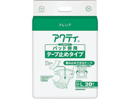 �N���V�A �A�N�e�B �p�b�h���p�e�[�v�~�߃^�C�v 1�p�b�N(30����) 0-4967-04