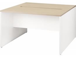 �G�����T �p�l���r���ʃ��[�N�e�[�u�� ��1200�~���s1200�~����720mm �V�� �i�`�������E�b�h�A�{�� �z���C�g FRP-1212-NW