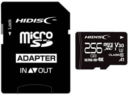 HIDISC microSDXCJ[h 256GB Class3 HDMCSDX256GCL10