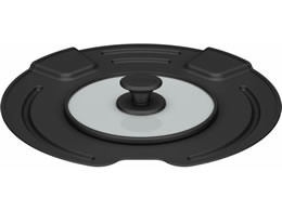 �T�[���X THERMOS �����̂Ƃ�� �t���C�p����p�W 22cm�E24cm ���p �K���X���t �u���b�N KLK-2224 BK
