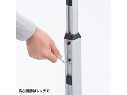 サンワサプライ セキュリティボックス付きiPadスタンド CR-LASTIP32が