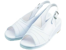 KAZEN WLD �i�[�X�T���_�� 22.5cm �z���C�g 191-08