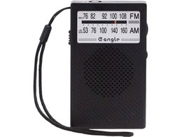 e angle �|�P�b�g���W�I �u���b�N ANGV-RAP10-A-BK