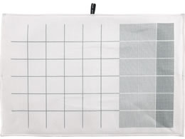 �T���x���� �H�튣���}�b�g 33�~50cm �O���[ �u���b�N K75211