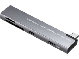 �T�����T�v���C USB 5Gbps 2�|�[�g�X�����n�u �J�[�h���[�_�[�t�� ���t���^�C�v USB-5TCPC31GM