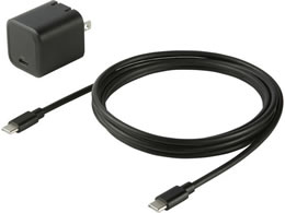 �T�����T�v���C USB PD�Ή��L���[�u�^AC�[�d�� PD45W Type-C�P�[�u���t�� ACA-PD109SETBK