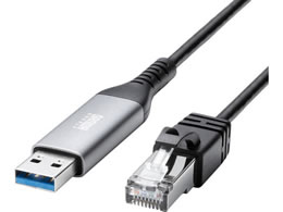 �T�����T�v���C USB A LAN�ϊ��P�[�u�� Gigabit�Ή� 1m KB-SL6ALAN01BK