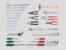 KTC �����p�H��Z�b�g �C���_�X�g���A�����f�� �V���o�[ �Ԍ�440�~���s233�~����230mm 51�_�Z�b�g SK4511WMZ