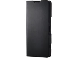 �G���R�� Xperia1 VII �蒠�^�P�[�X �u���b�N PM-X251PLFUBK