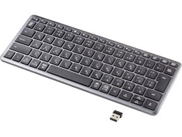 �T�����T�v���C Bluetooth+2.4G �R���{�L�[�{�[�h �R���p�N�g���f�� SKB-WBT43BK