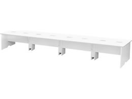 Netforce �A���j�[�� �t���[�A�h���X�f�X�N ��4800mm �ؐ� �z���C�g�r�~�z���C�g�V��