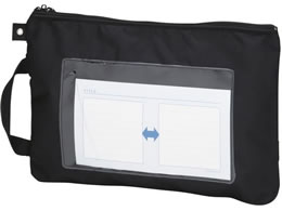 �N���E�� ���[���o�b�O(�Z�ӎ����t)A4 24-4305-0001 �u���b�N CR-ME04(A4)