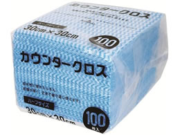 ��a���Y �J�E���^�[�N���X 30�~30cm �u���[ 100���� #81099