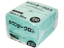 ��a���Y �J�E���^�[�N���X30�~30cm �O���[�� 100���� #81101