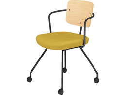 �R�N�� �`�F�A ���[�e �L���X�^�[�r �t���[���^�C�v �w���� K16-B24CU-B1SDX1