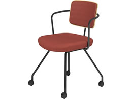 �R�N�� �`�F�A ���[�e �L���X�^�[�r �t���[���^�C�v �w�N�b�V���� K16-B25CU-BAGDAG1