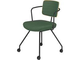 �R�N�� �`�F�A ���[�e �L���X�^�[�r �t���[���^�C�v �w�N�b�V���� K16-B25CU-BQ6DQ61