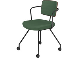 �R�N�� �`�F�A ���[�e �L���X�^�[�r �t���[���^�C�v �w�N�b�V���� K16-B25CU-BQ6RQ61