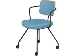 �R�N�� �`�F�A ���[�e �L���X�^�[�r �t���[���^�C�v �w�N�b�V���� K16-B25CU-BR3DR31