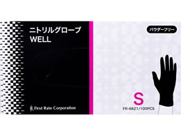 �t�@�[�X�g���C�g �j�g�����O���[�uWELL S�T�C�Y �u���b�N 100�� FR-6621