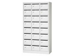���[���{�b�N�X 24�l�p3��8�i �_�C������ �z���C�g W900�~D380�~H1700 RFMVK-24P