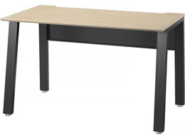 �G�����T ���[�N�e�[�u�� �΂ߋr �Жʃ^�C�v W1200�~D600�~H720mm �V�i�`������ �r�u���b�N LFK-1206-NB