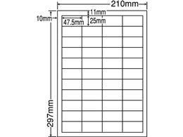 NANA ���x���V�[���i�i���[�hA4 44�� 500�V�[�g LDW44CB