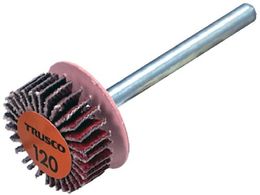 TRUSCO �Z���~�b�N�t���b�v�z�C�[�� ���a3mm #120 �O�a15�~��5�~����30 10�� TCF1505-CE-120