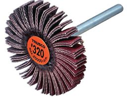 TRUSCO �Z���~�b�N�t���b�v�z�C�[�� ���a3mm #320 �O�a30�~��5�~����30 10�� TCF3005-CE-320