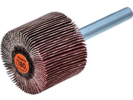 TRUSCO �Z���~�b�N�t���b�v�z�C�[�� ���a6mm #180 �O�a30�~��25�~����40 5�� TCF3025-CE-180