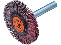 TRUSCO �Z���~�b�N�t���b�v�z�C�[�� ���a6mm #120 �O�a40�~��5�~����40 5�� TCF4005-CE-120